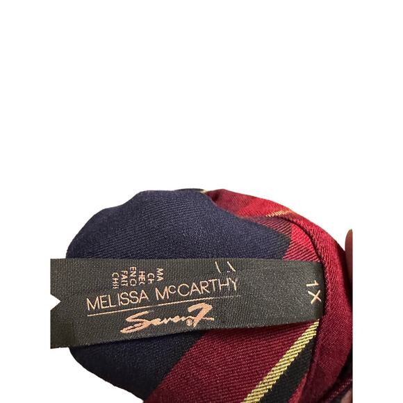 Melissa McCarthy- Plaid Tunic Dress Ruffle Flannel - 1X - Picture 7 of 10